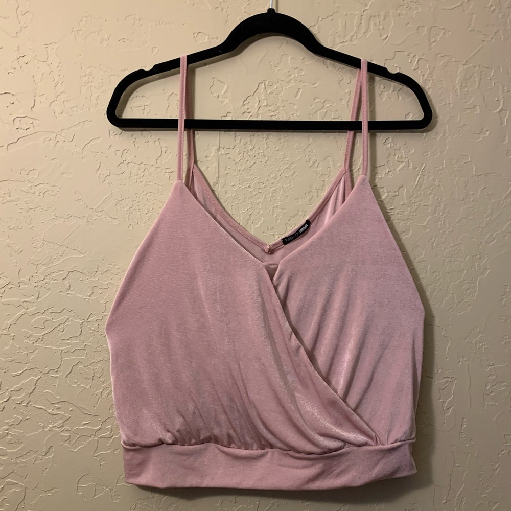Pink tank top